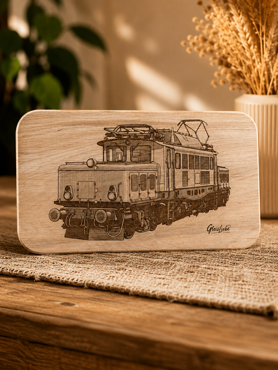 Personalisiertes Holz-Schneidebrett – Produktbild 2