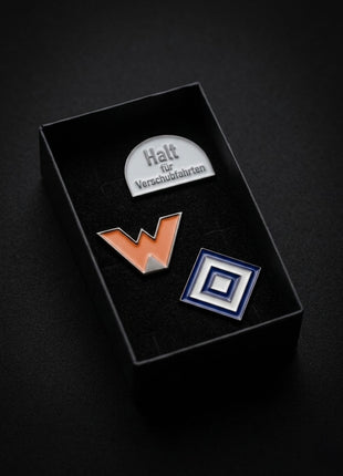 Emaille PIN Set - Stützpunkt