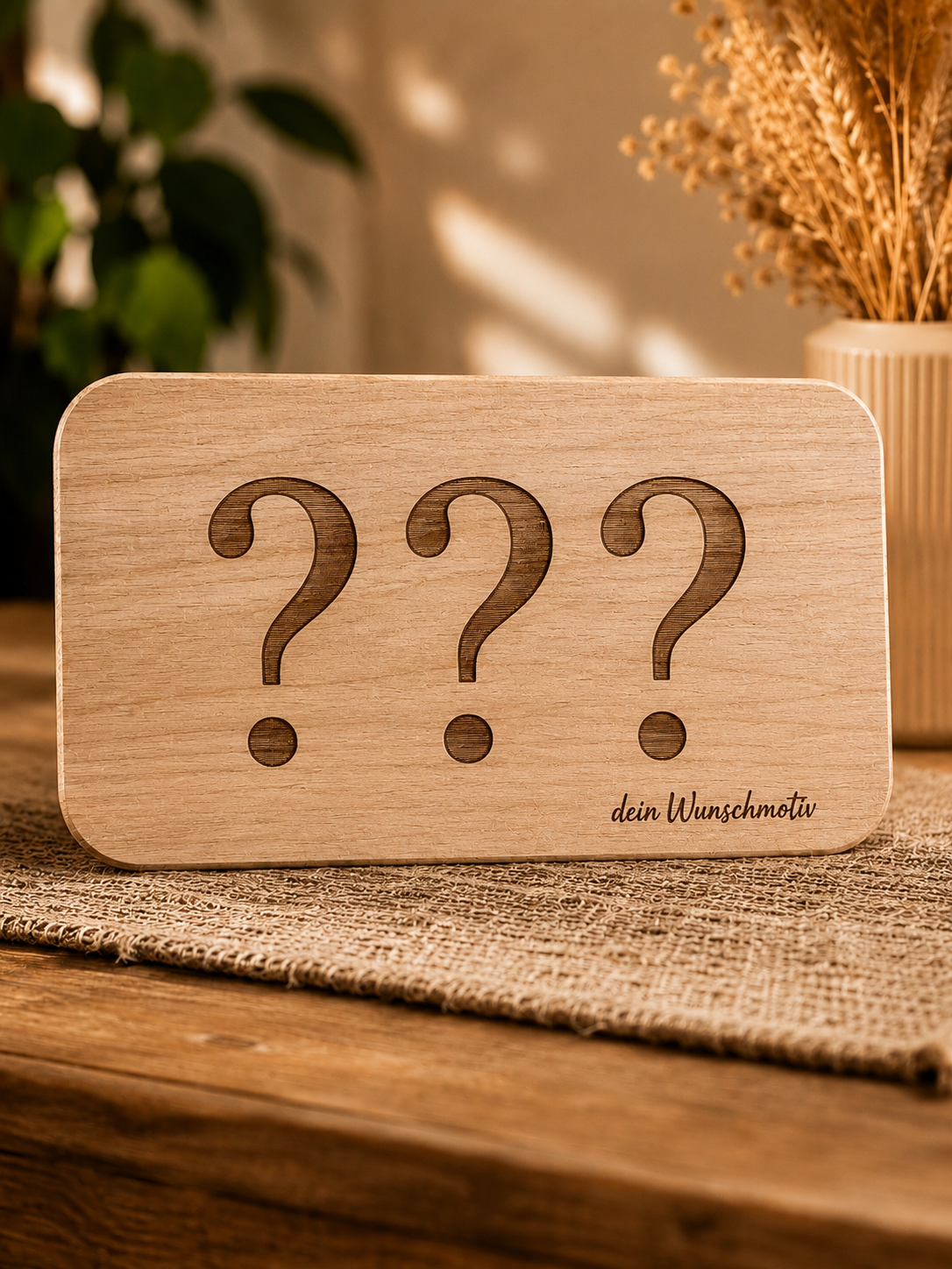 Personalisiertes Holz-Schneidebrett – Produktbild 4