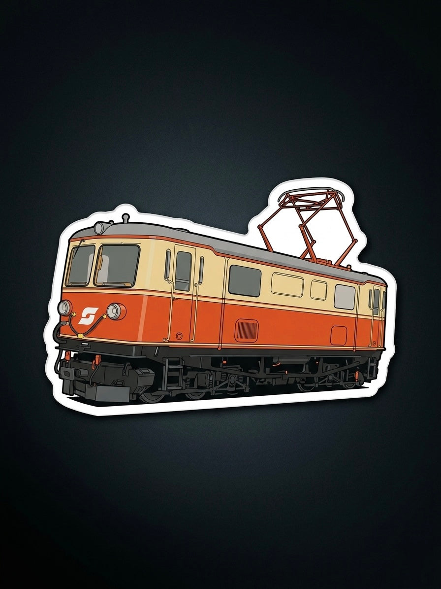 Eisenbahn Acryl Magnet 10cm – Produktbild 9