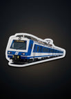 4020 Blau/Weiß
