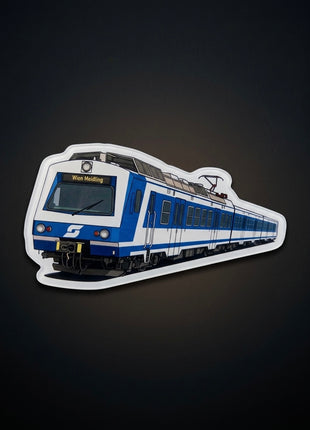 Eisenbahn Acryl Magnet 10cm