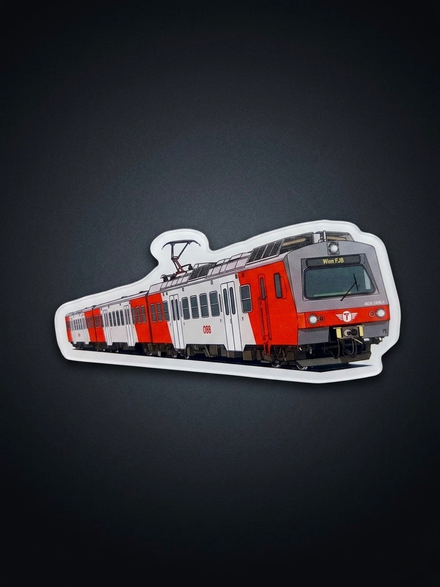 Eisenbahn Acryl Magnet 10cm – Produktbild 6