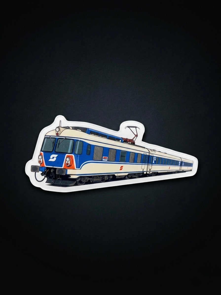 Eisenbahn Acryl Magnet 10cm – Produktbild 2