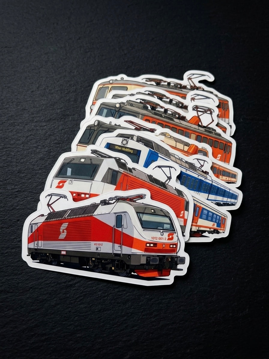 Vinyl Sticker Set 10cm – Produktbild
